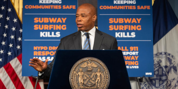 Mayor Eric L. Adams Op-Ed: Riding on Top of Trains Takes Lives