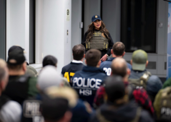 DHS Secretary Kristi Noem Joins ICE Operations in New York City