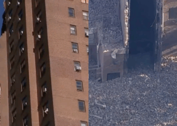 Bronx Mitchel Houses High-Rise Partially Collapses in Gas Explosion